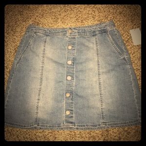 Light Blue Jean Skirt